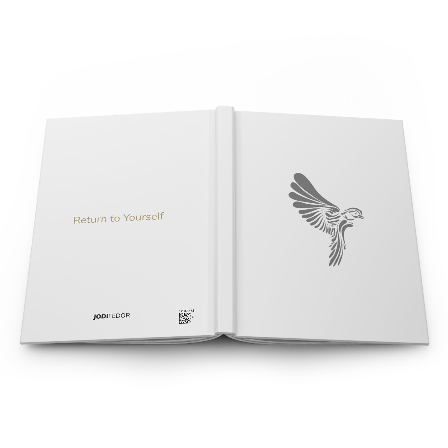 'Return to Yourself' Hardcover Journal